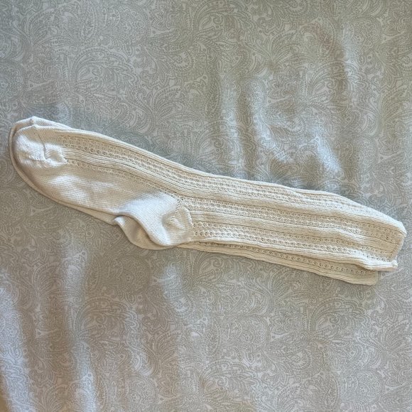Women's Textured / Ribbed Crew Slouch socks - Picture 1 of 2